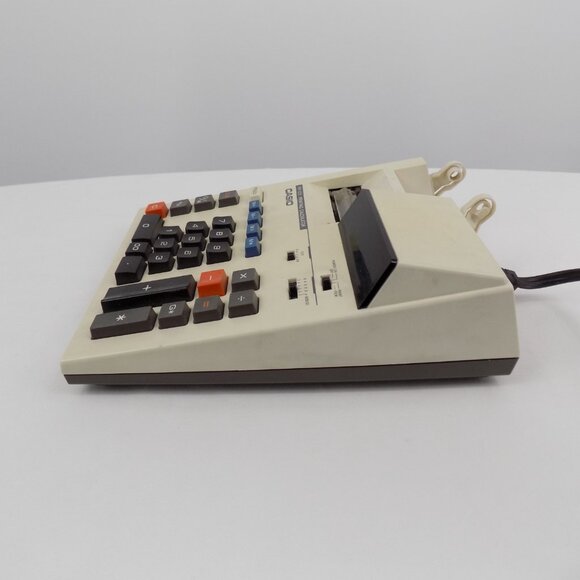 Casio FR-1211 Printing Calculator 10 Key Power Works Made in Japan PARTS - Picture 3 of 8